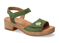 chaussure mephisto sandales franka vert olive